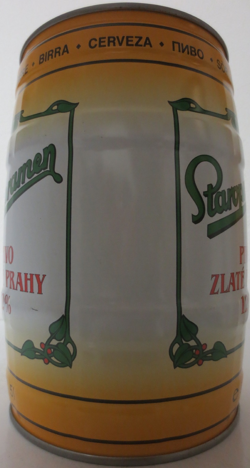 Staropramen PIVO ZLATÉ PRAHY 12%  (ČSSR) 