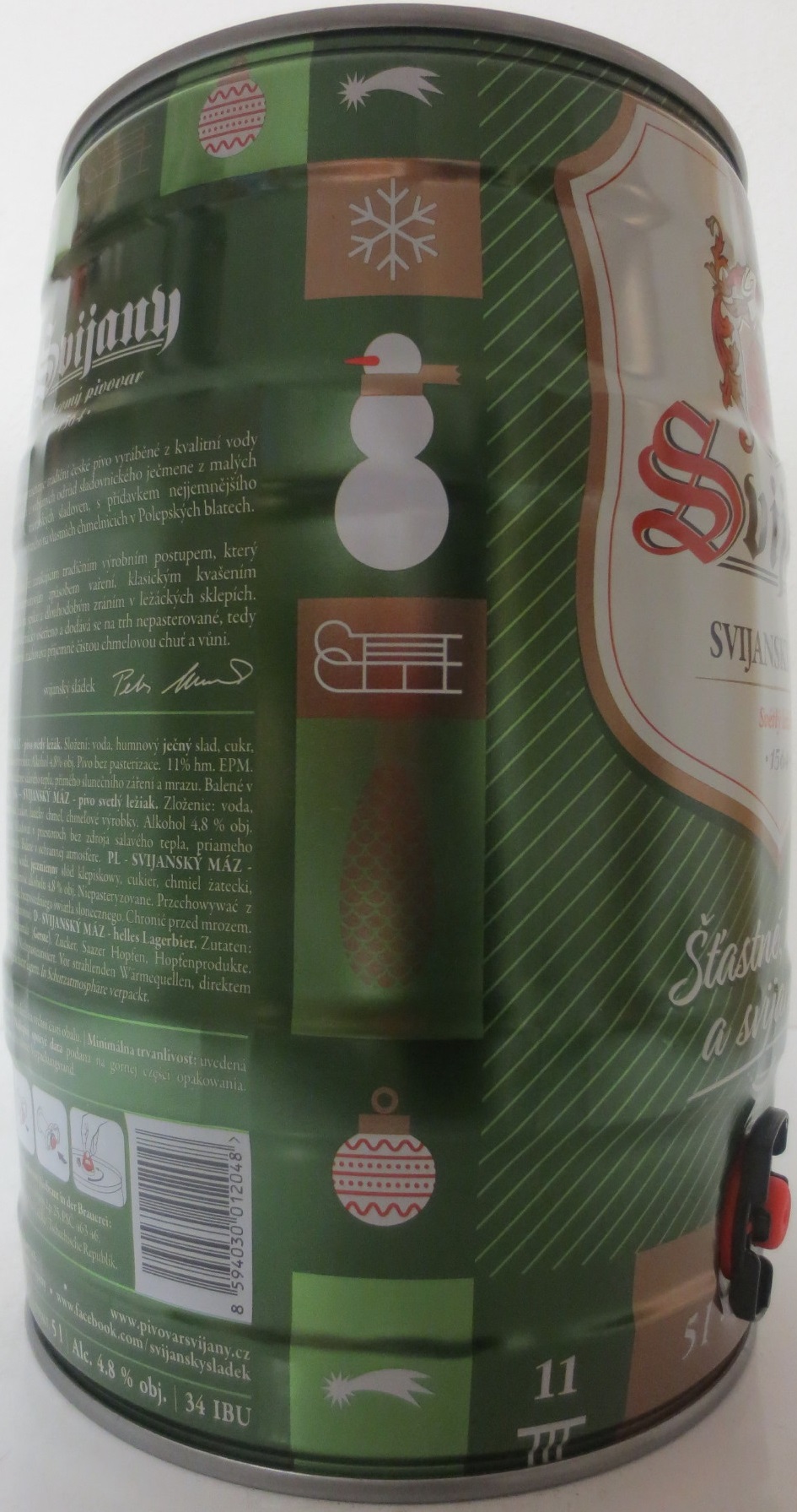 Svijany SVIJANSKÝ MÁZ - Světlý ležák .1564. Šťastné, veselé a Svijanské!