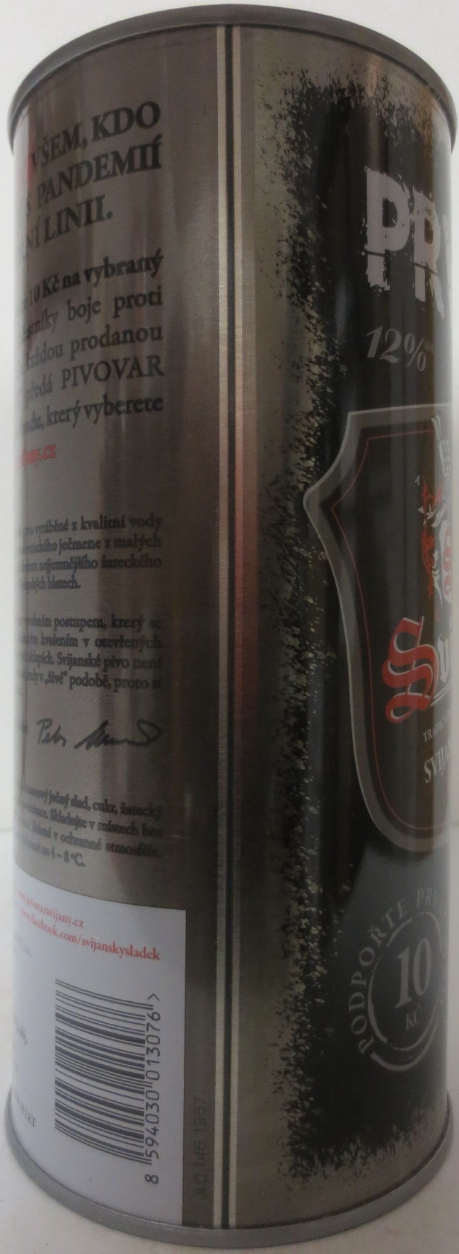 Svijany SVIJANSKÝ RYTÍŘ PRVNÍ LINIE DĚKUJEME! (200cl) č.1