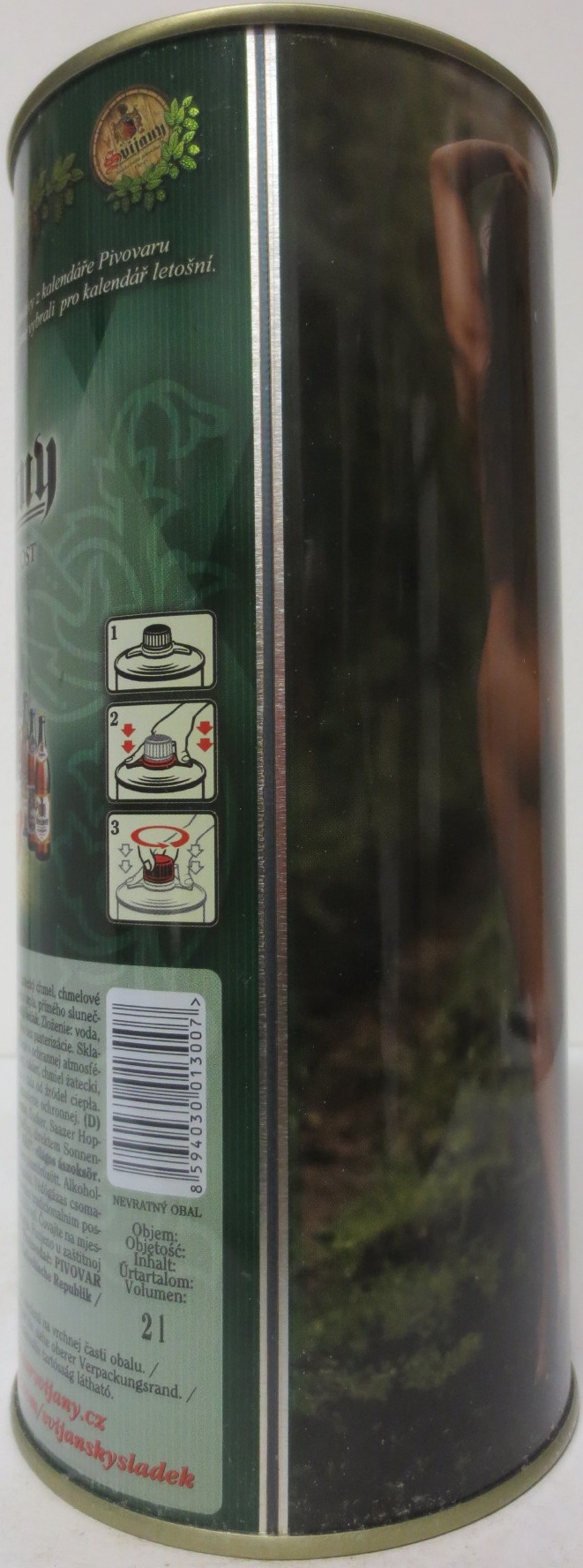 Svijany SVIJANSKÝ MÁZ dívky z kalendáře /No. 13/2019 (200cl)