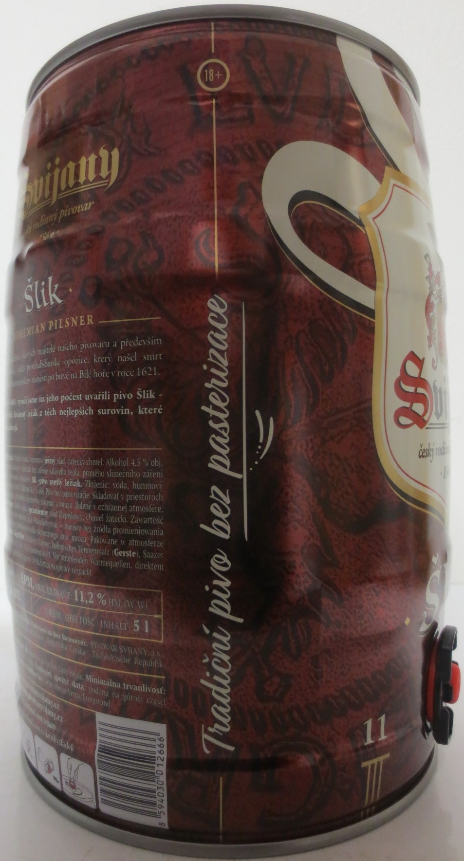 Svijany Český rodinný pivovar .1564. Šlik 11 