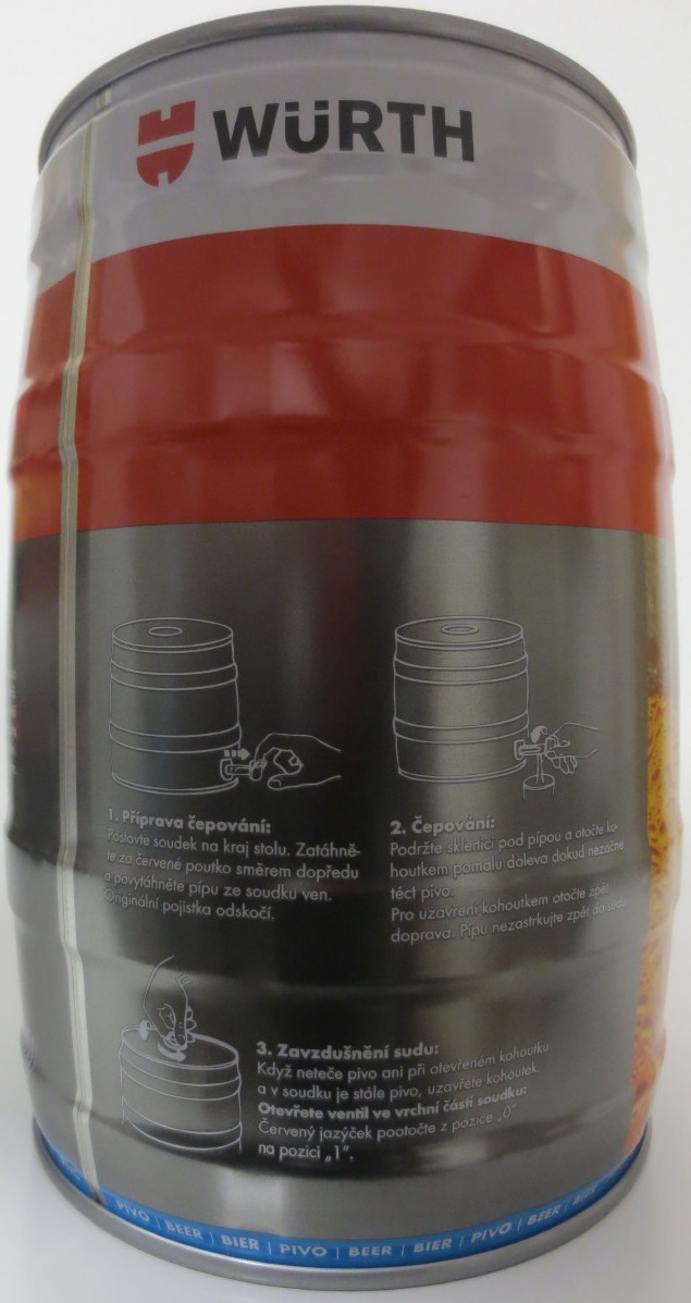 WÜRTH PIVO soudek 5 litrů
