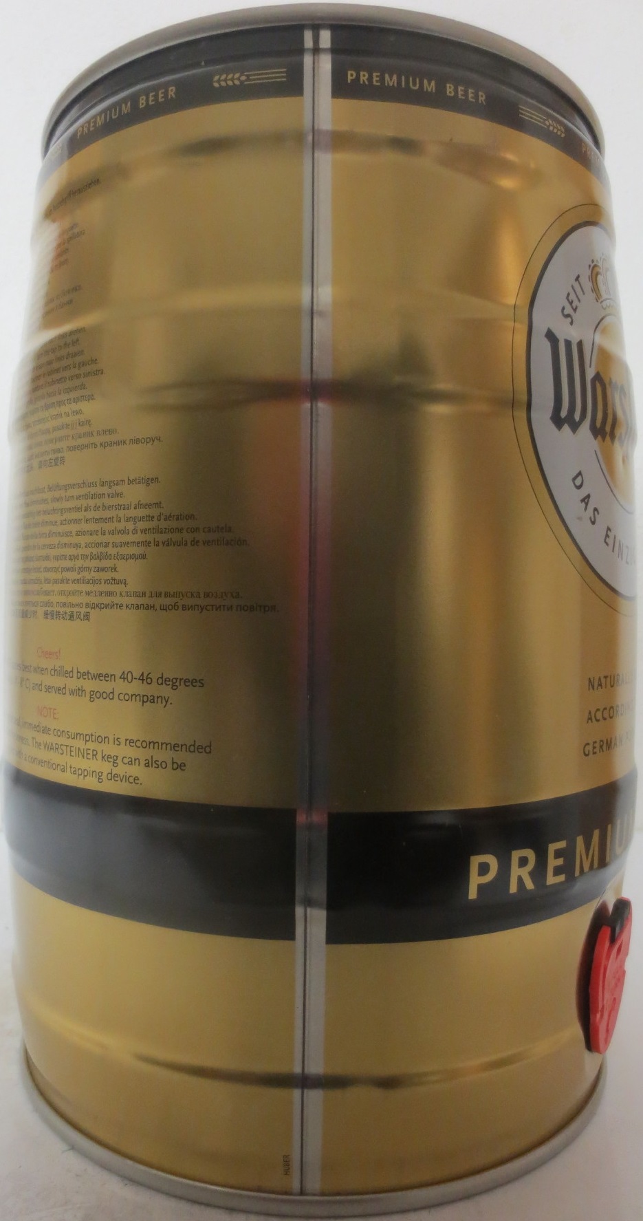 Warsteiner PREMIUM BEER (5L) Nr.1 
