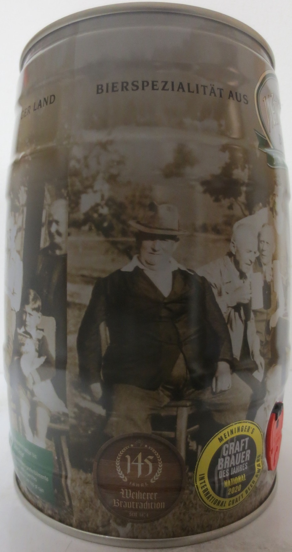 Weiherer BIER fränkische Brautradition 145 JAHRE Weiherer Brautraditiom (5L) Nr.2 