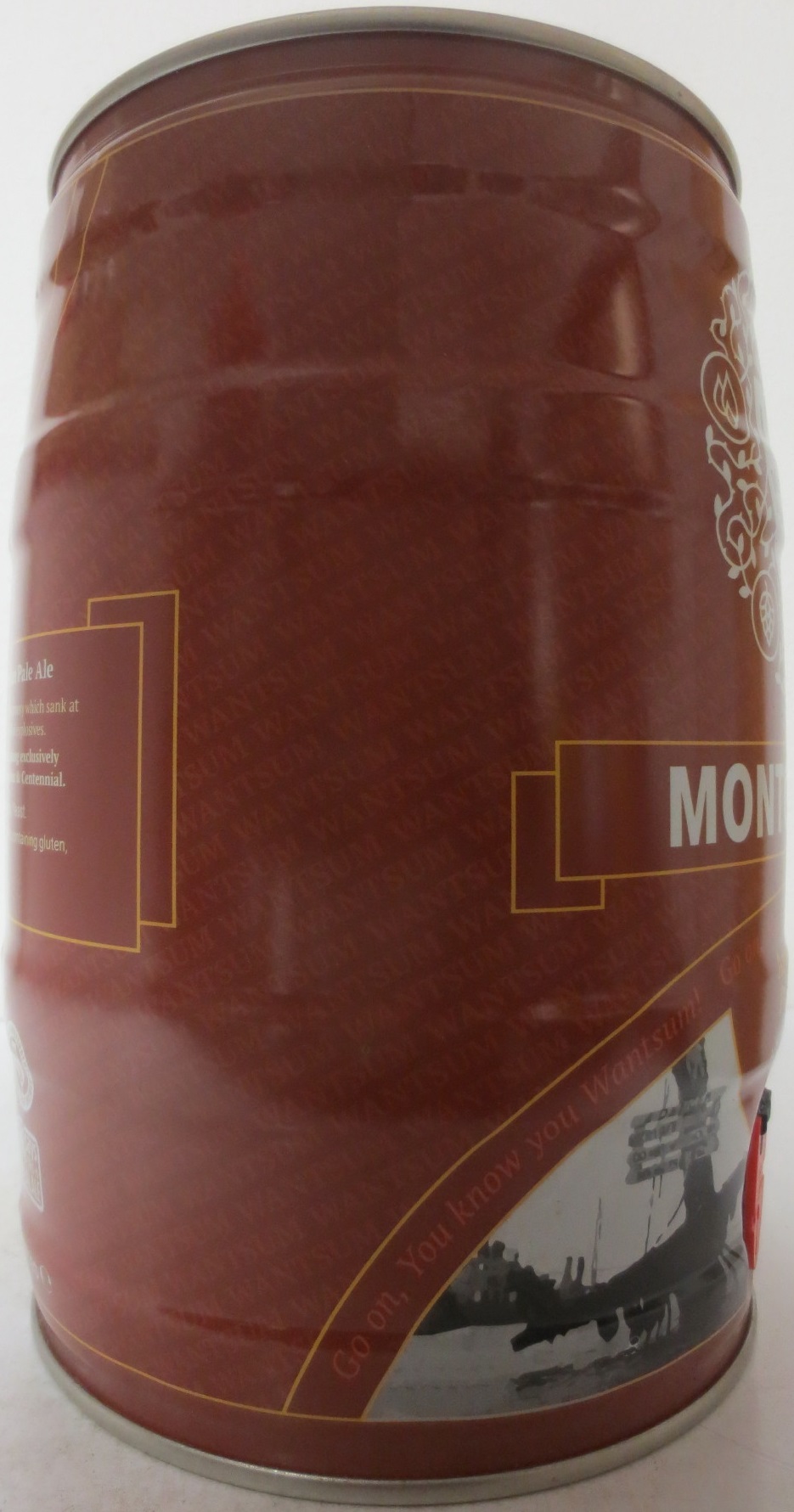 WANTSUM MONTGOMERY American Pale Ale  ALC 4,0% VOL (5L) Nr.1