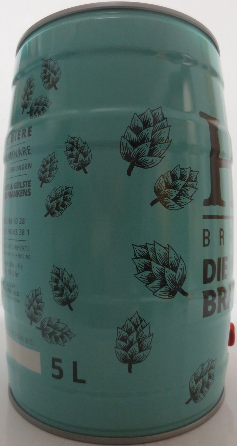 HERTL BRAUMANUFAKTUR DIE KLEINSTE & GEILSTE BRAUEREI FRANKENS (5L) Nr.1 