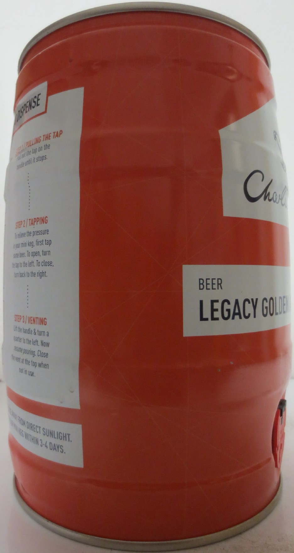 Charlie Wells BEER LEGACY GOLDEN ALE ABV 4.1% SIZE 5L (5L) Nr.1