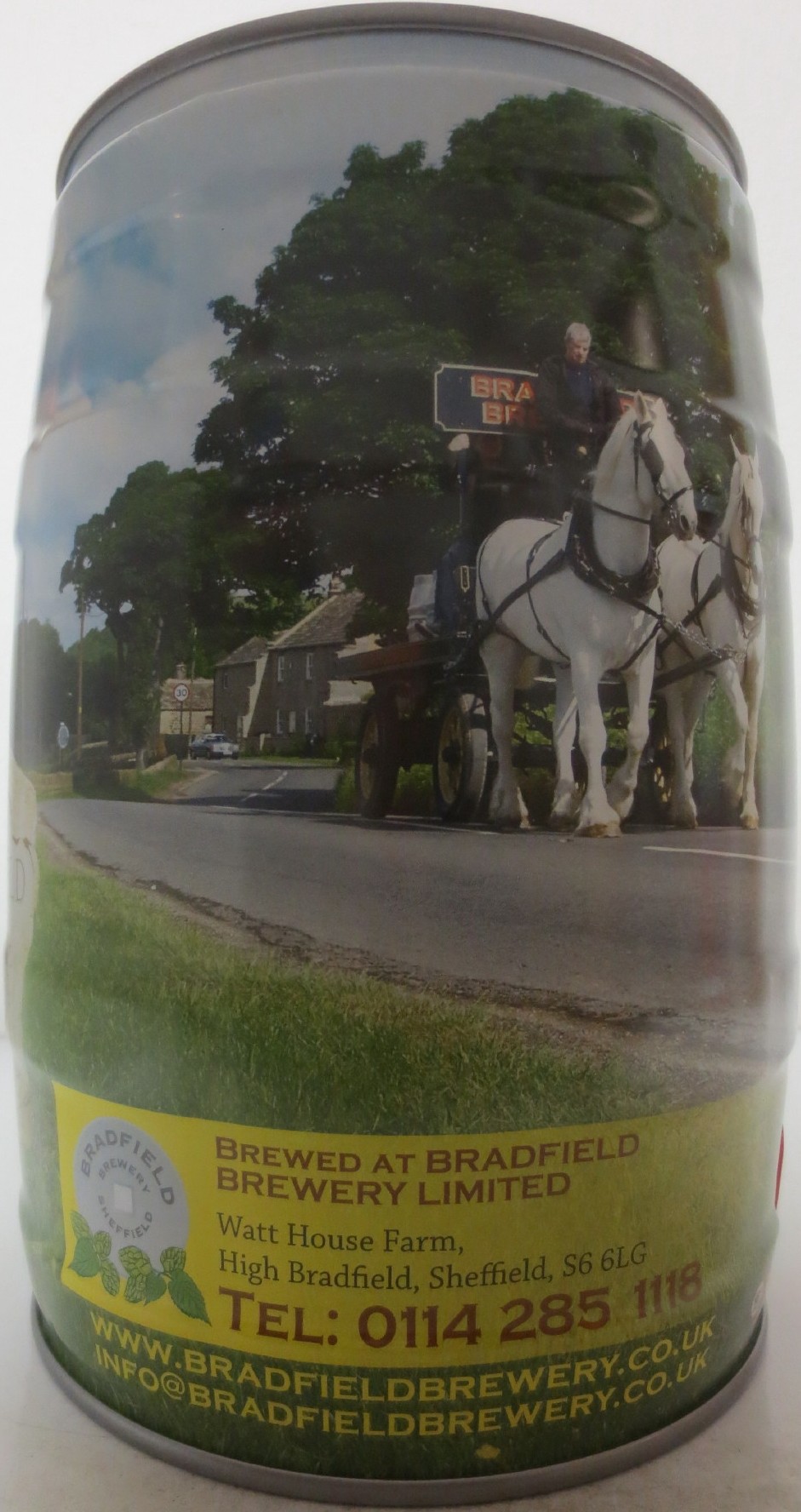 BRADFIELD BREWERY LIMITED 5 LITRES (5L) Nr.1  
