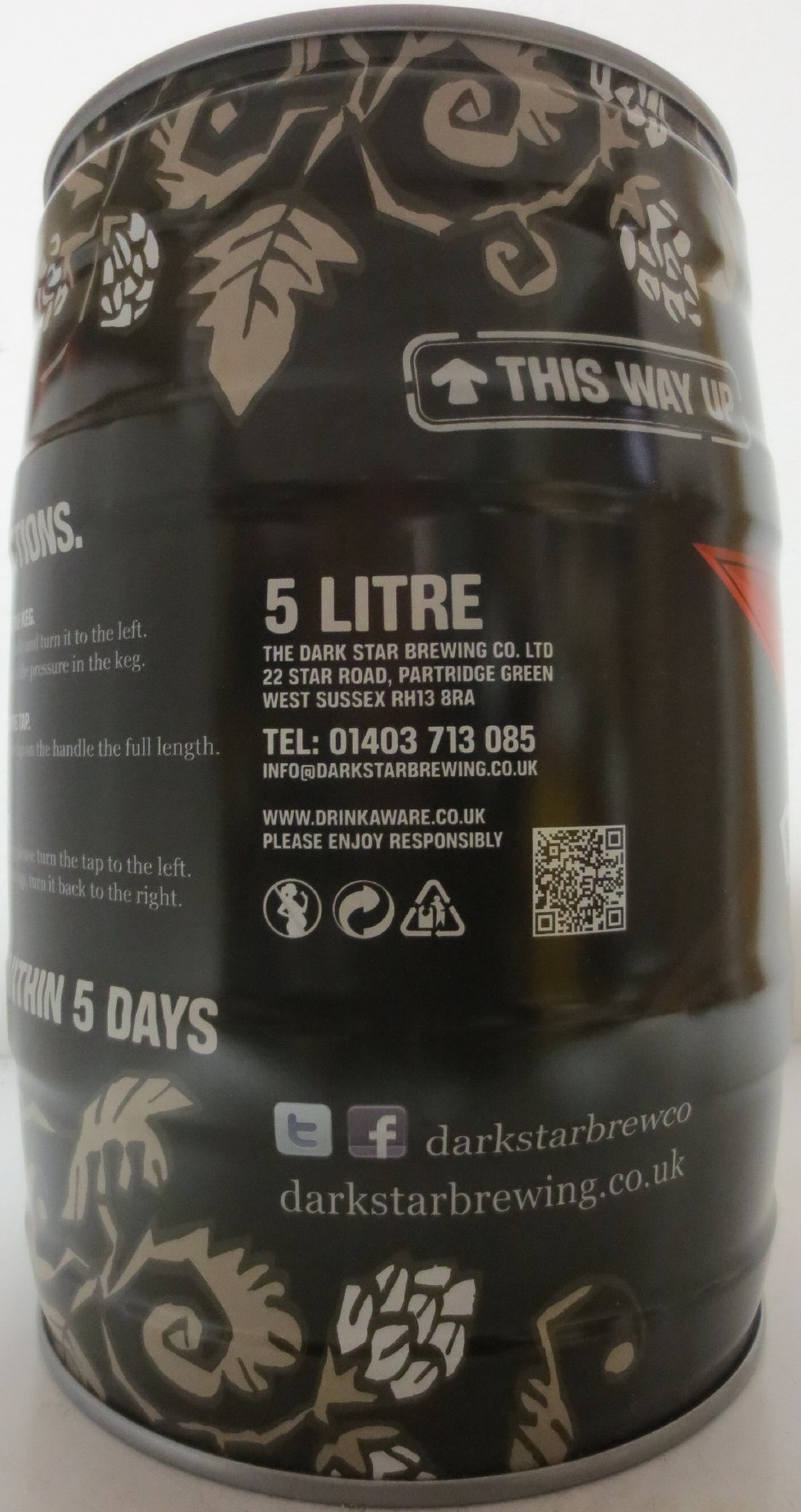 DARK STAR BREWING Co (5L) Nr.2 