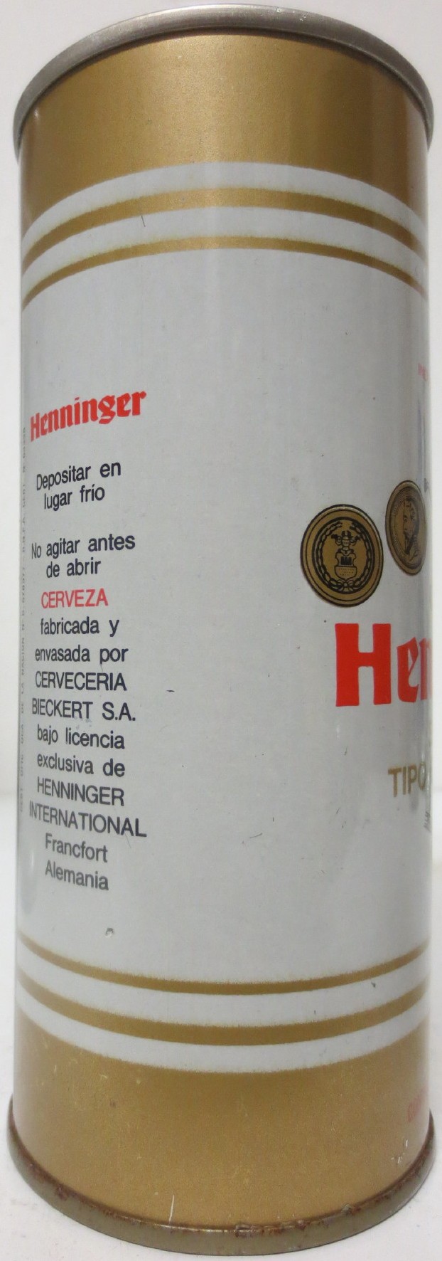 Henninger ESPECIAL TIPO EXPORTACION (47cl) (B/O) (SS) Nr.1 