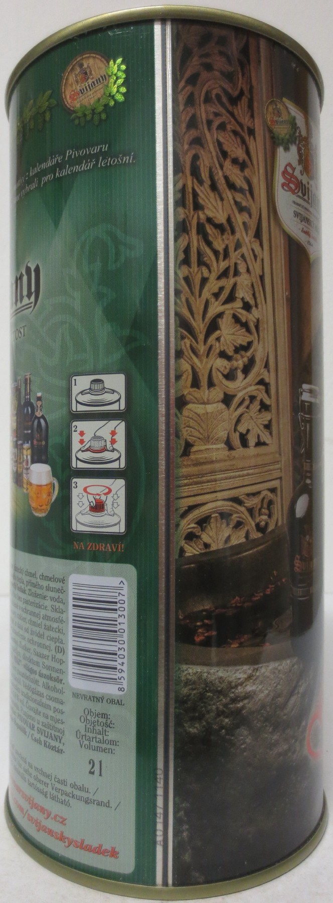 Svijany SVIJANSKÝ MÁZ dívky z kalendáře -No. 02/2020 (200cl)