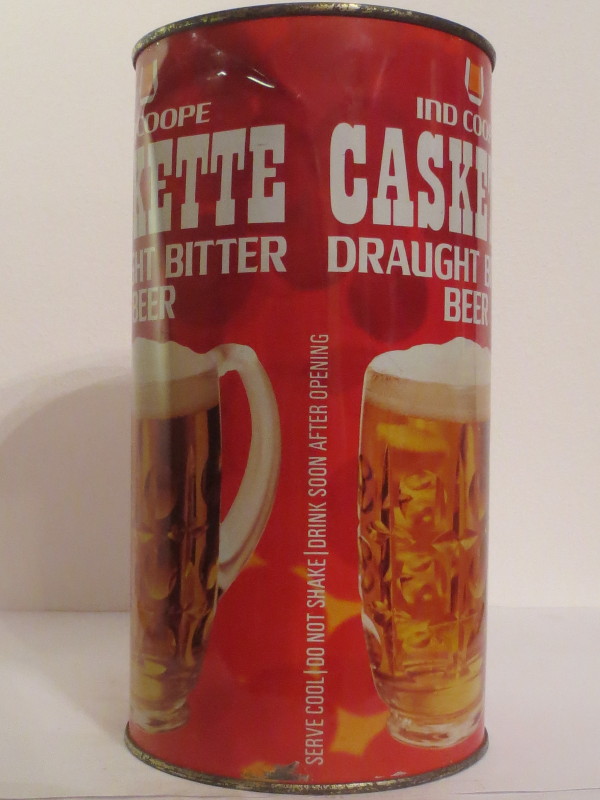 IND COOPE CASKETTE DRAUGHT BITTER BEER (278cl)