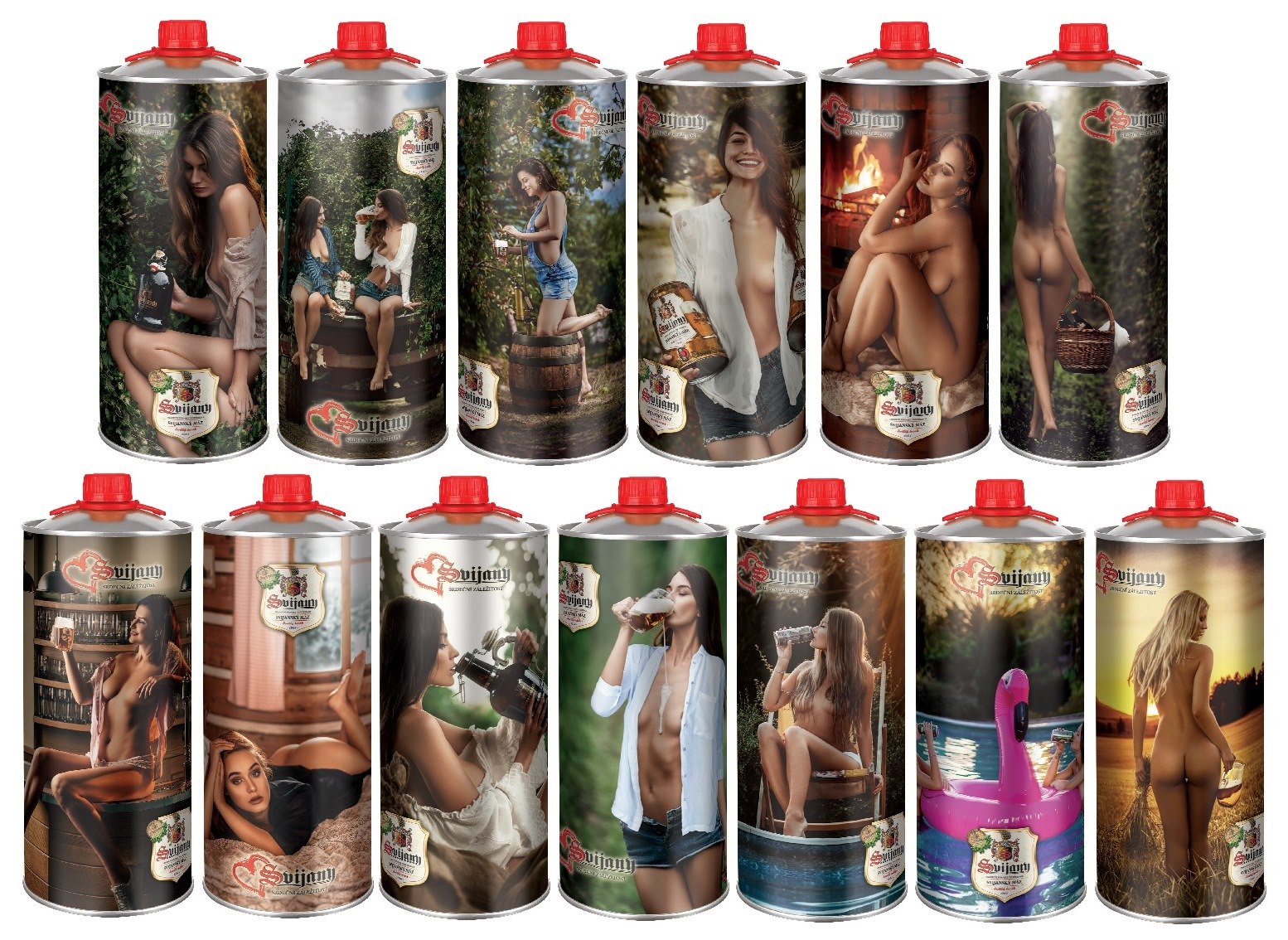 Svijany SVIJANSKÝ MÁZ dívky z kalendáře /No. 08/2019 (200cl)