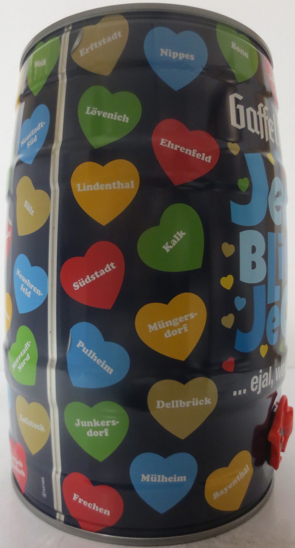 Gaffel kölsch Jecke BLieve JeCKe ... ejal, wo se stecke! (5L) Nr.1