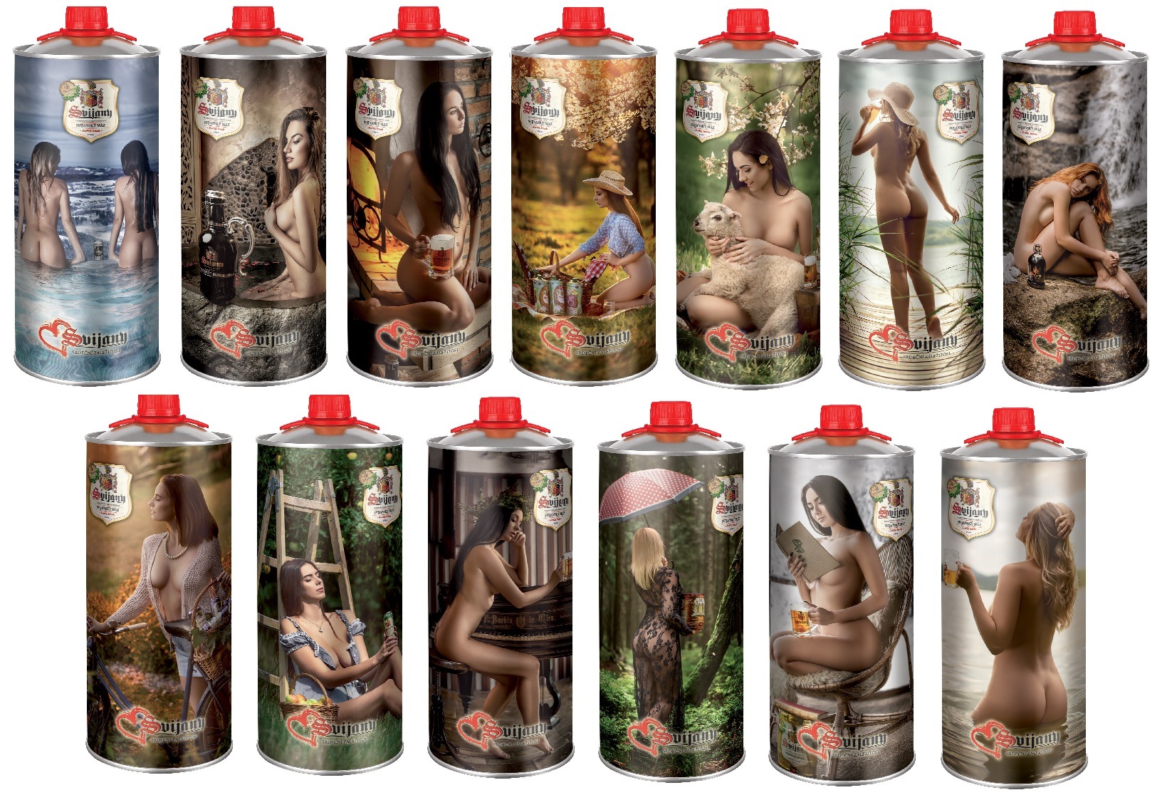 Svijany SVIJANSKÝ MÁZ dívky z kalendáře -No. 03/2020 (200cl)